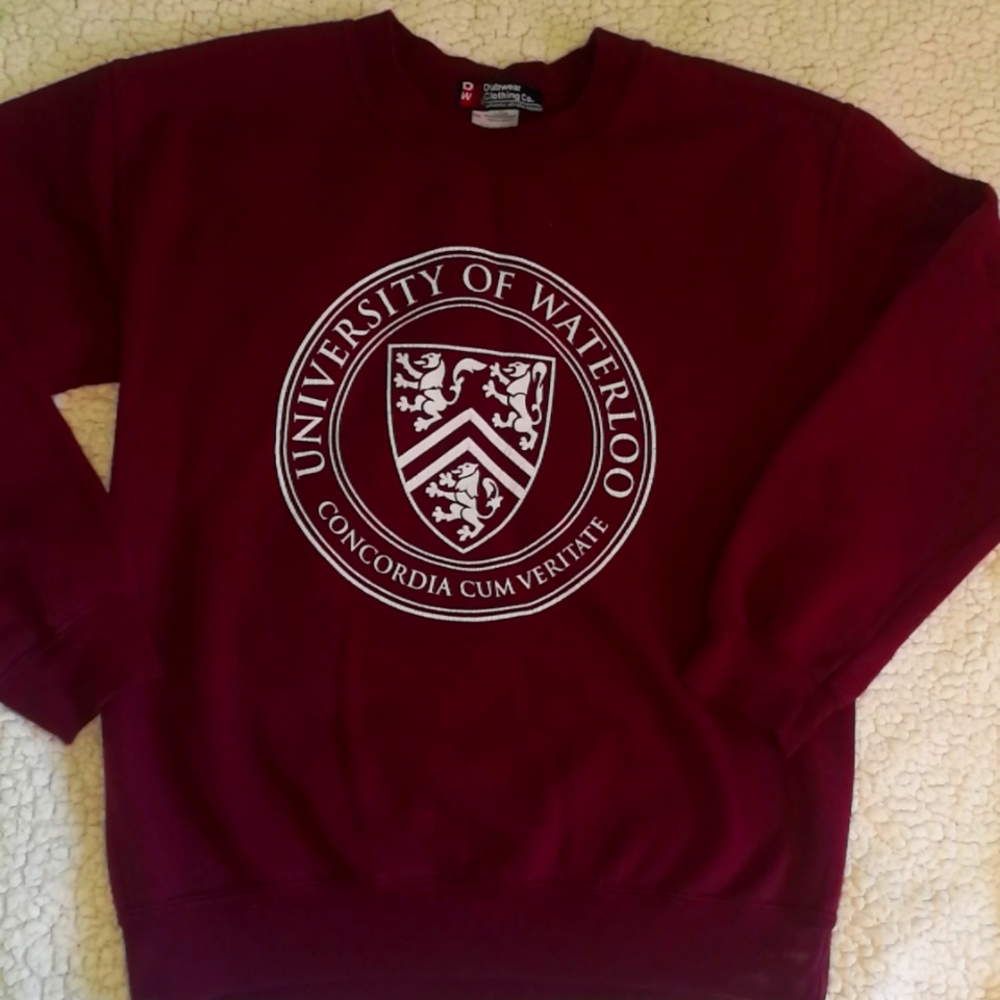 University of Waterloo crewneck